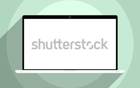 Laptop with blank screen Stock photo © Bratovanov