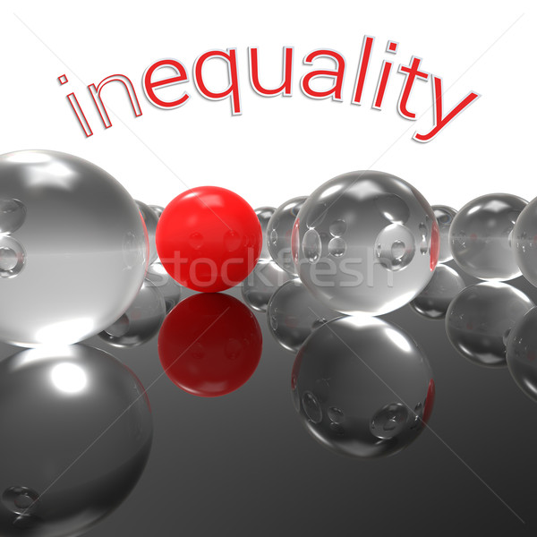Inequality Stock photo © Bratovanov