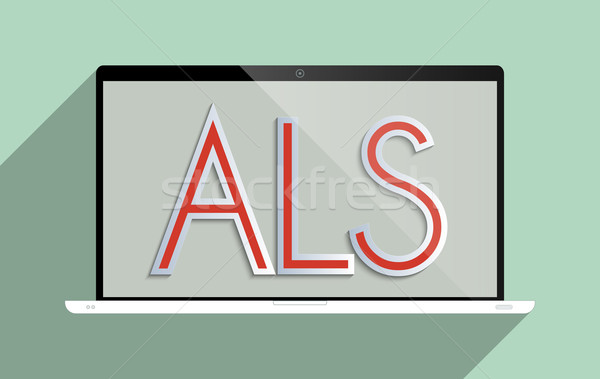 ALS Amyotrophic lateral sclerosis Stock photo © Bratovanov