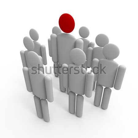 Homme travail d'équipe affaires foule fond [[stock_photo]] © Bratovanov