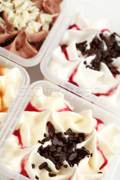 Different sorts of ice cream Stock photo © brebca