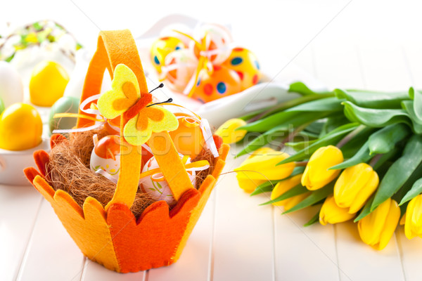 Easter still life Stock photo © brebca