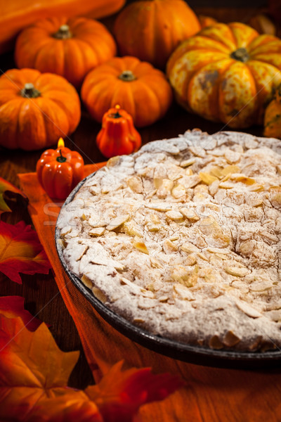 Apple pie for Thanksgiving Stock photo © brebca