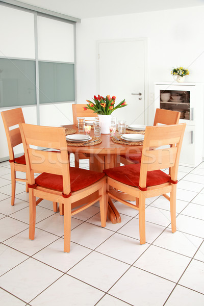 Kitchen and dining room interior  Stock photo © brebca