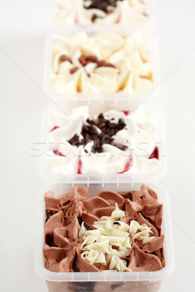 Different sorts of ice cream Stock photo © brebca