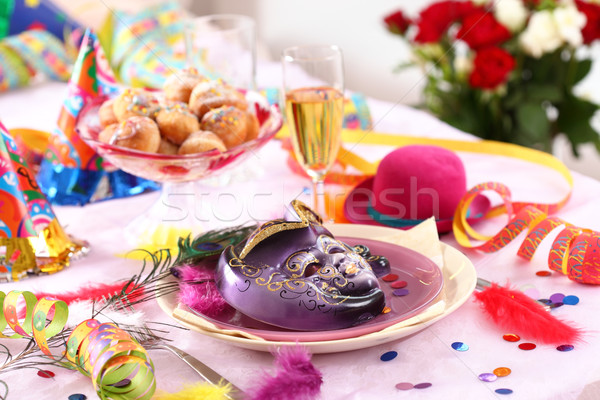 Carnival and party place setting Stock photo © brebca