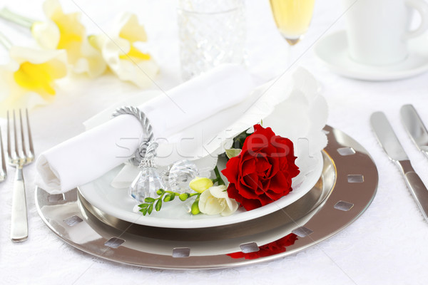 Fine place setting Stock photo © brebca