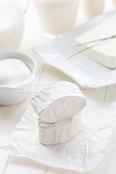 乳製品 白 食品 ガラス キッチン ストックフォト © brebca