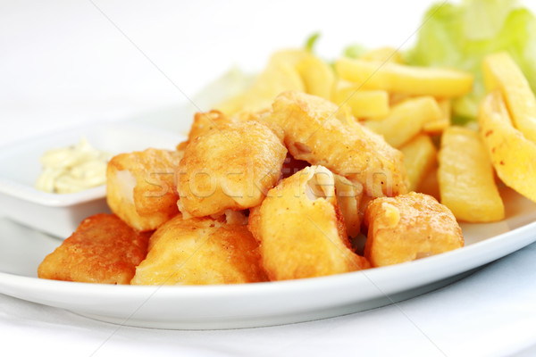 Fish and chips Stock photo © brebca
