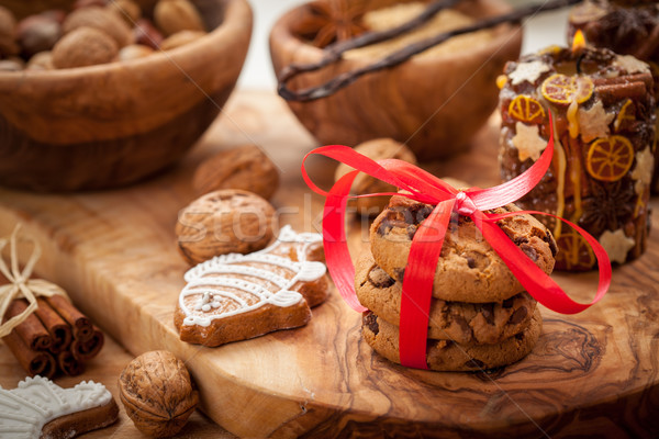 Christmas cookies Stock photo © brebca