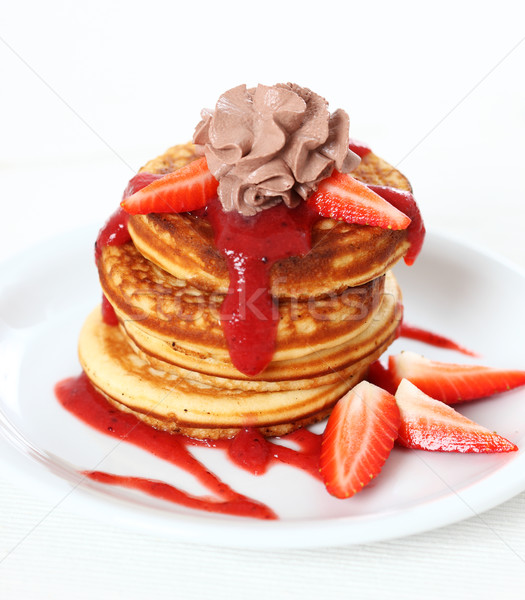 Sweet pancakes  Stock photo © brebca