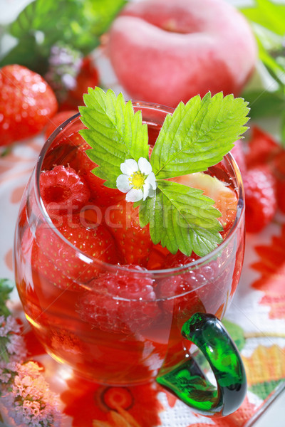 Refreshing summer drink Stock photo © brebca