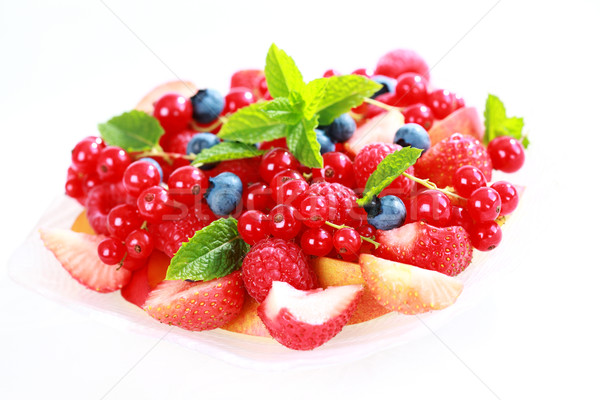 Fresh berries Stock photo © brebca