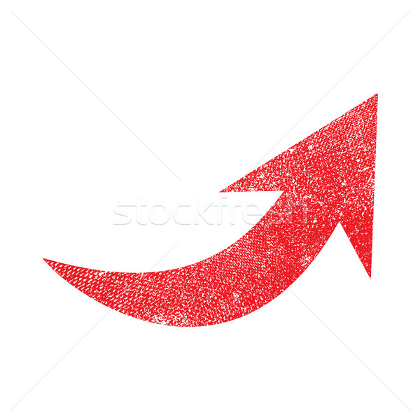 Arrow vector icon Stock photo © briangoff