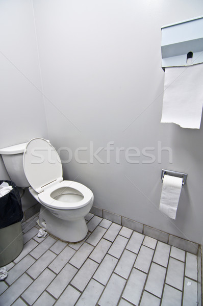 Wc iroda illemhely mosdókagyló szemét kosár Stock fotó © brianguest