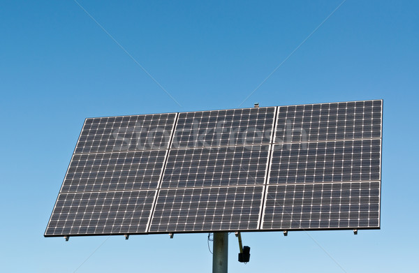 énergies renouvelables photovoltaïque panneau solaire parc profonde [[stock_photo]] © brianguest