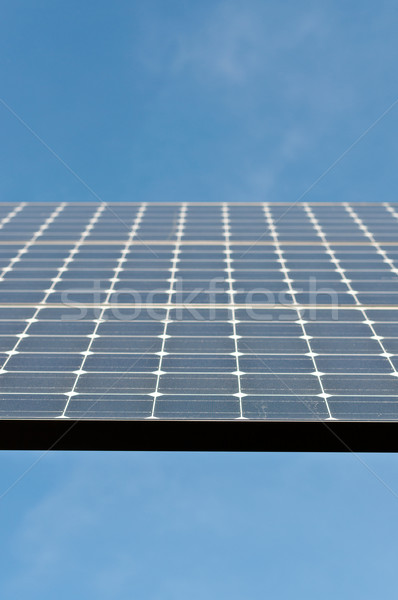 Solar Panels in a Public Park - Alternative Energy Stock photo © brianguest