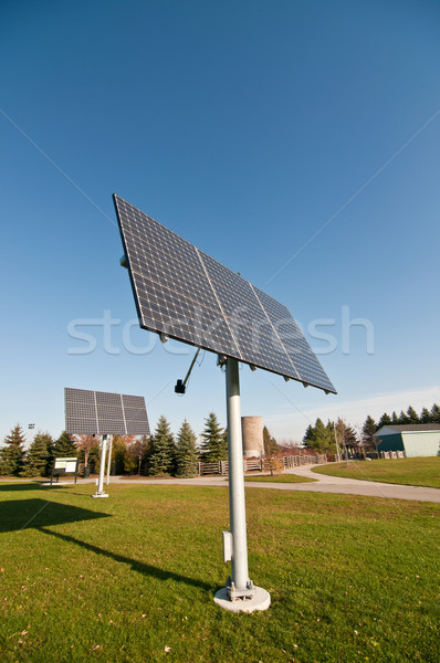 énergies renouvelables stand parc énergie [[stock_photo]] © brianguest