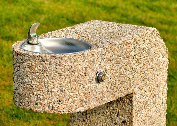 Stone Drinking Fountain Stock photo © brm1949