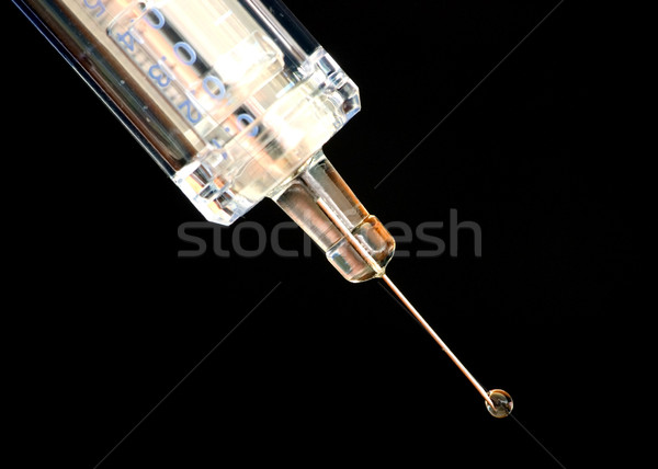 Ac shot droguri seringă Imagine de stoc © brm1949