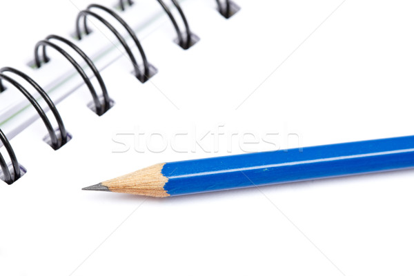 Pencil on a one notebook Stock photo © broker