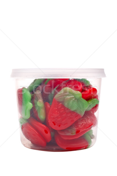 Strawberries sweets box Stock photo © broker