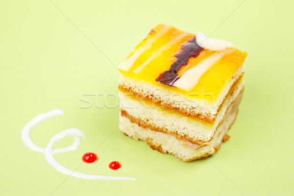 Delicious cake Stock photo © broker