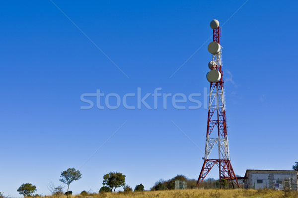 Telecommunications tower Stock photo © broker