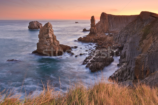 Amazing seascape sunrise Stock photo © broker