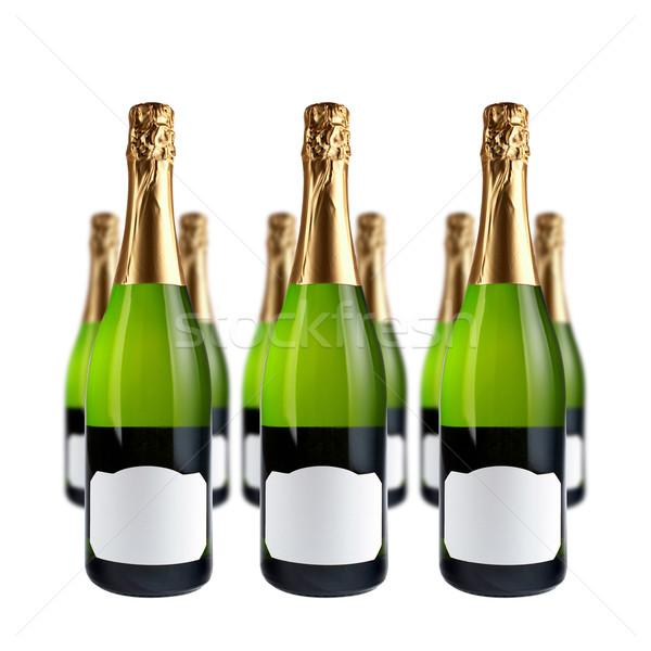 Champagne bottles Stock photo © broker