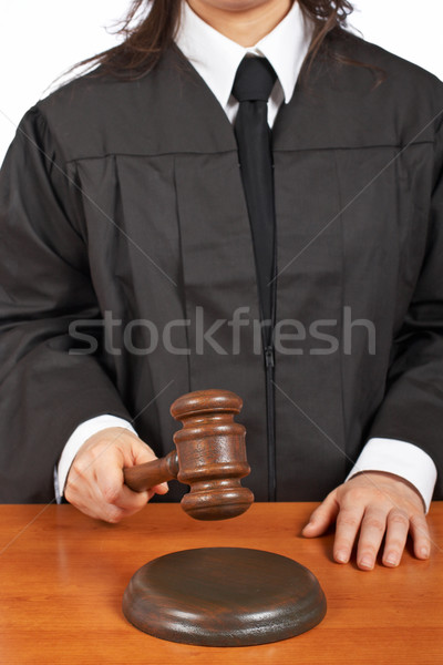 Verdict Stock photo © broker