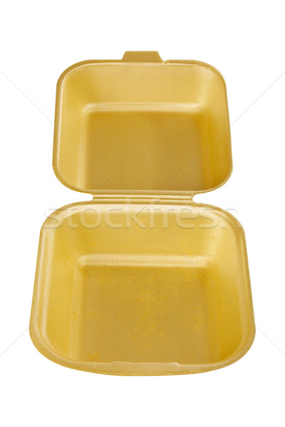 Styrofoam container empty Stock photo © broker