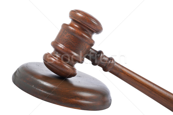 Gavel wooden detail Stock photo © broker