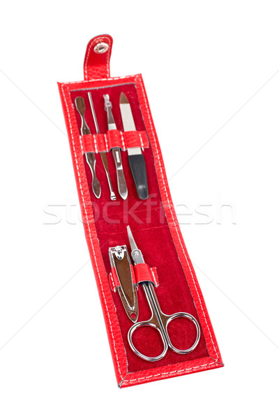 Manicure tools set Stock photo © broker