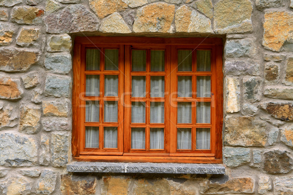 Wooden window Stock photo © broker