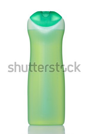 Kunststoff Flasche Seife Shampoo Label Gesundheit Stock foto © broker