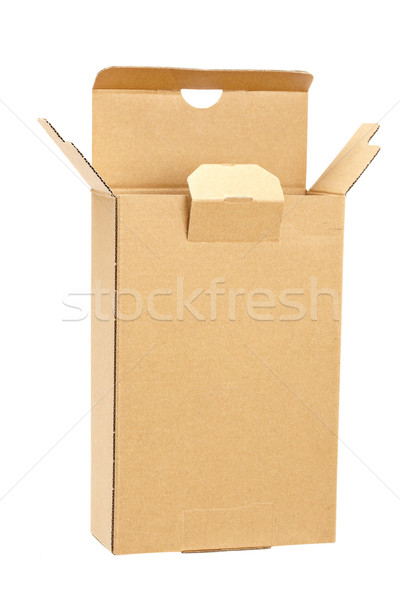 Opened cardboard box Stock photo © broker