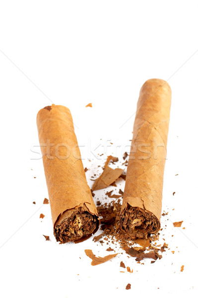Broken cuban cigar Stock photo © broker
