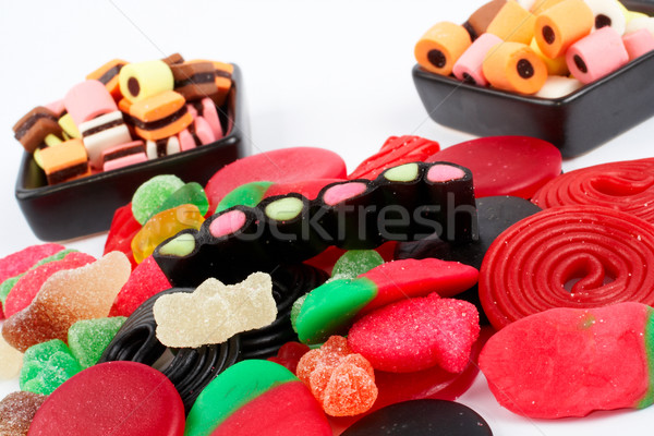 Detail of colorful sweets background Stock photo © broker