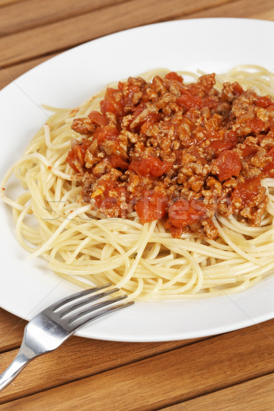 Spaghetti Stock photo © broker