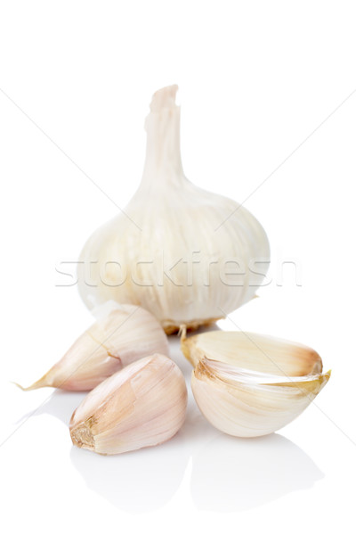 Garlic and cloves Stock photo © broker