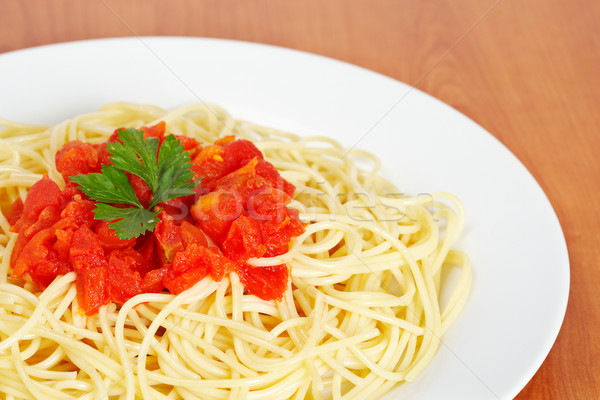 Spaghetti Stock photo © broker