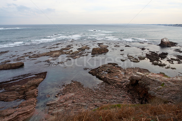 Stock photo: Abbadie coastline