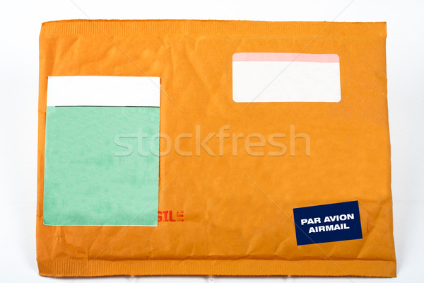 Envelope with blank stickers for text Stock photo © broker