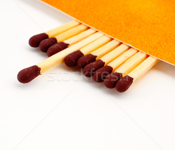 One match stick spent among match sticks Stock photo © broker