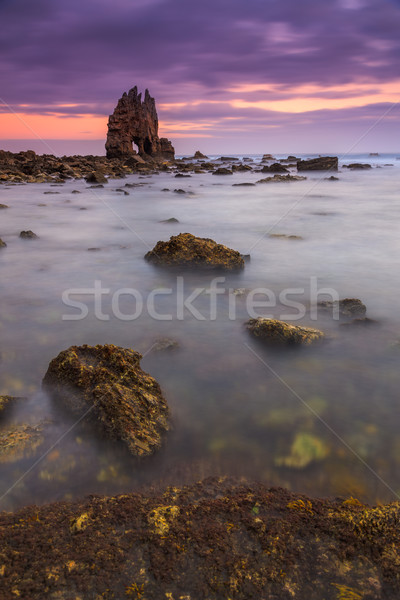 Sunrise at Playa de Portizuelo Stock photo © broker