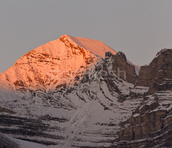 Belle Canada parc forêt coucher du soleil neige [[stock_photo]] © broker