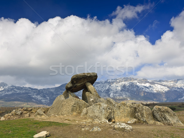 Megalithic tomb Stock photo © broker