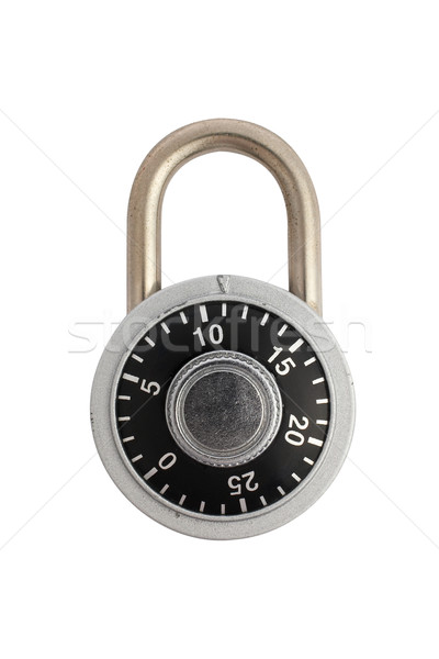 Locked combination padlock Stock photo © broker