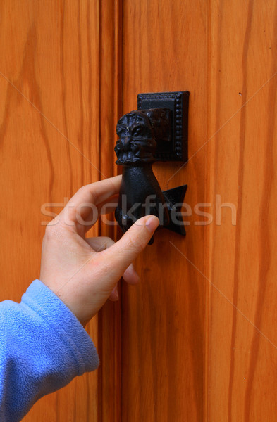 Knocking the door Stock photo © broker